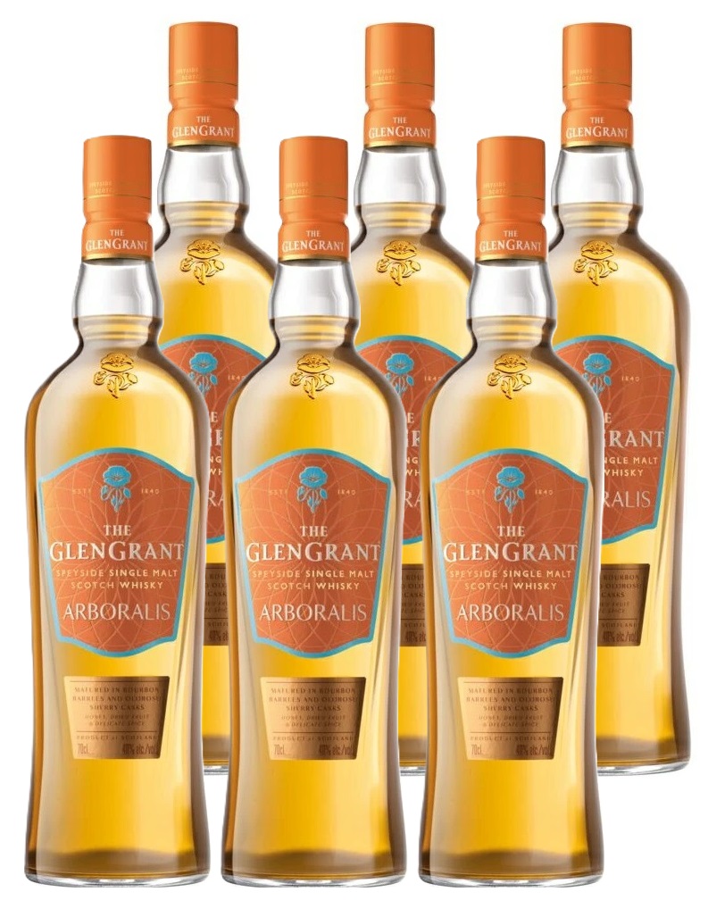 【6本セット】グレングラントアルボラリス 700ml 40度 シングルモルト ウイスキー スペイサイドモルト スペイサイド スコットランド スコッチウイスキー 正規品|テラマチ商店 店