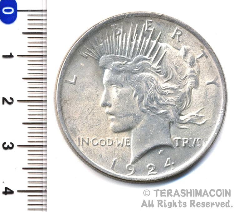 1926年 アメリカ 1ドル銀貨 楽天市場】【銀貨】 アメリカ ピース 1ドル銀貨 1926年 美品