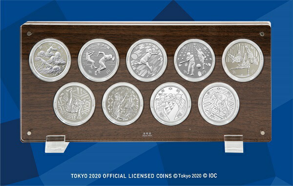 楽天市場】【銀貨】東京2020 オリンピック 記念千円銀貨 コンプリート