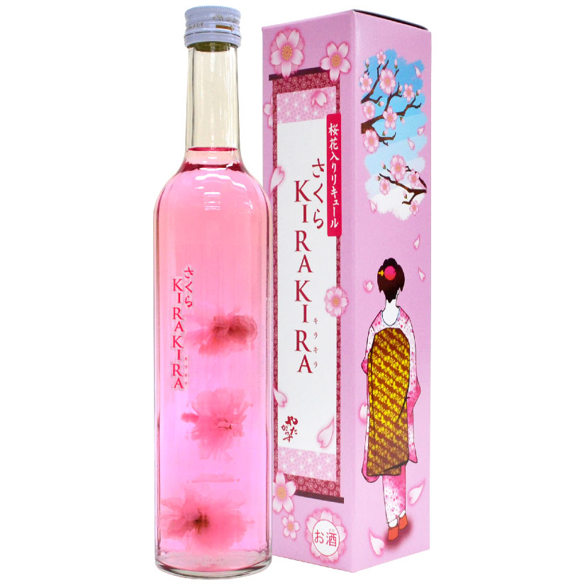 楽天市場 Sakura Kirakira 天然の桜花入 リキュール 北岡本店 さくらキラキラ500ml 12本 1ケース ケース販売 結婚式 引き出物 土産 櫻 お花見 花びら サクラ さくらさらさら 姉妹品 包装 熨斗対応不可 送料無料対象外地域有 酒食処 寺津屋