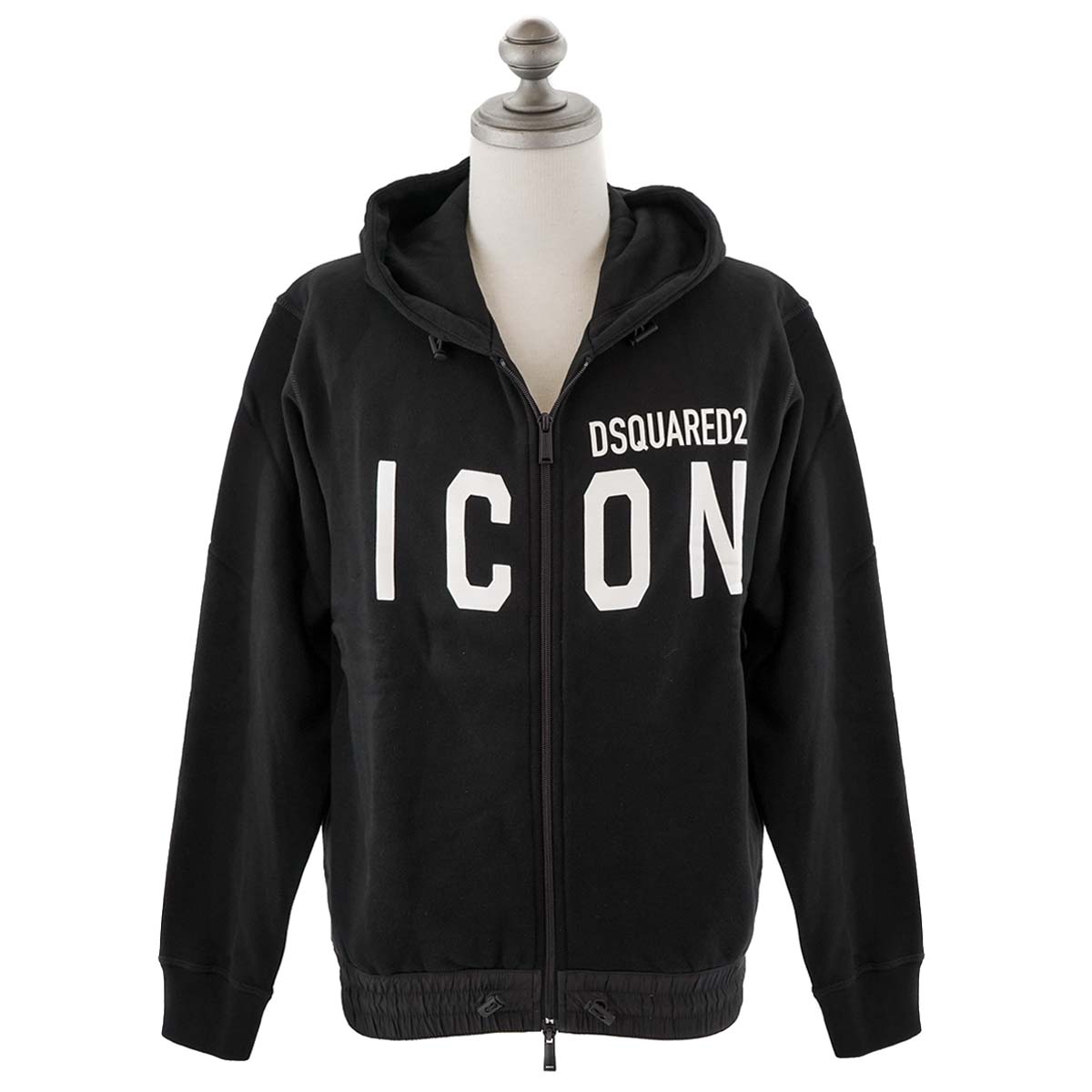 Dsquared2 ディースクエアード MALE ICON ジップフーディー www