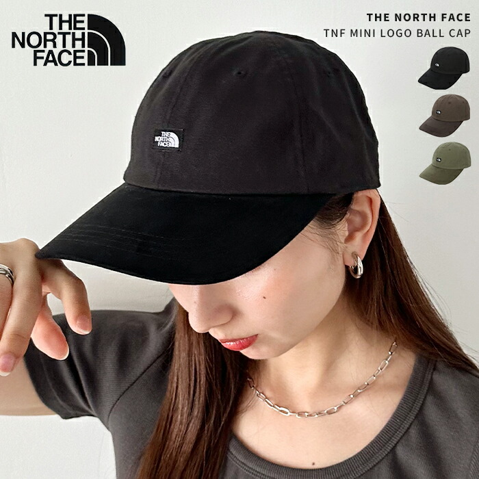 クーポン利用で12350円◆4/11-4/17まで 【送料無料】THE NORTH FACE / TNF MINI LOGO BALL CAP ノースフェイス コットン ワンポイント キャップ 帽子 ロゴ 無地 レディース メンズ