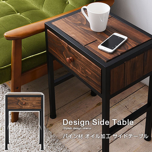 楽天市場】木製 ガラス サイドテーブル 2段 Table ベッド ベット 