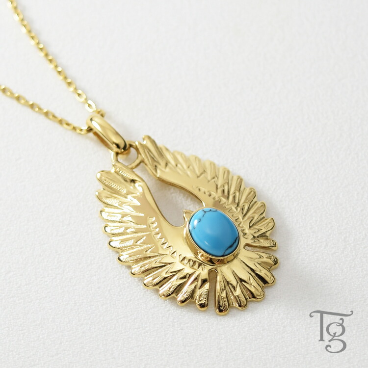 インディアンジュエリーネックレス gpss1561yg.jpg