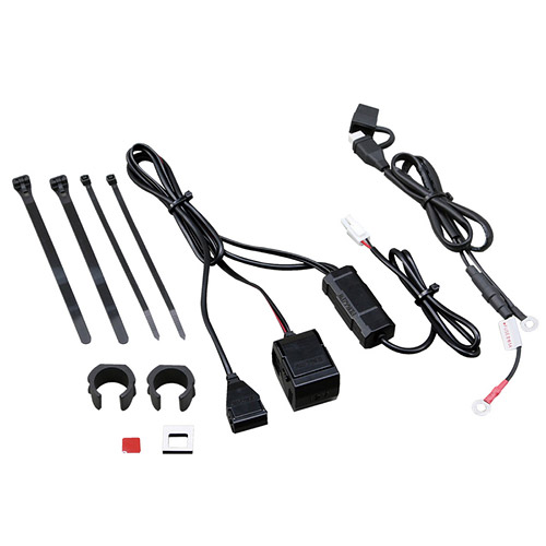 楽天市場】☆ 93042 DAYTONA バイク専用電源 USB1＋シガーソケット 1