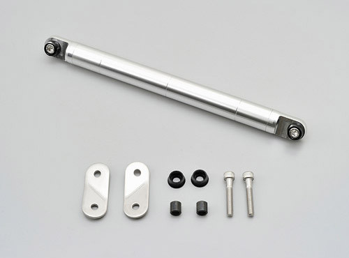 デイトナ(DAYTONA) PCX125 / PCX150 / GROM / フォルツァ250 / BW'S125他用 マルチマウントバー SC バー:クリアー/カラー:ブラック 91695