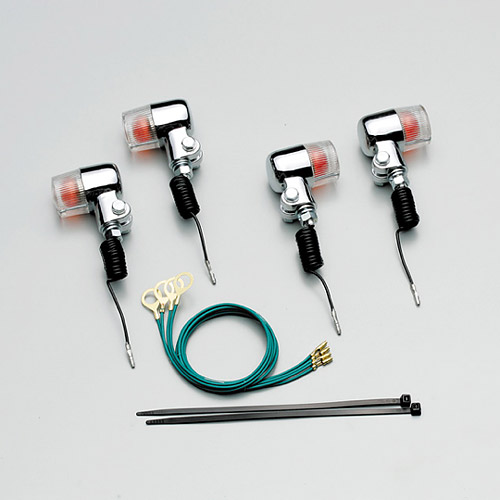 ハリケーン HURRICANE ST250（04-16） / ST250E（04-16）用 ミニウインカーkit クリアレンズ HA5714C-02