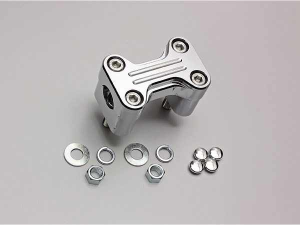 ハリケーン HURRICANE フォルツァX/Z 04-16 MF08/10用 ハンドルホルダーH30 アッパーブラケット付 クロームメッキ HB0562C