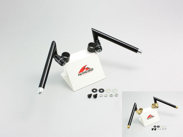 ハリケーン HURRICANE モンキーR 87- AB22用 セパレートハンドル TYPE I ブラック HS3004B-01 / ゴールド HS3004G-01｜テラネット