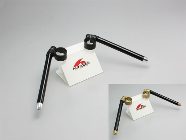 ハリケーン HURRICANE FZR400RR/SP、GSX-R750用 セパレートハンドル TYPE III ブラック HS4301B-01 / ゴールド HS4301G-01|テラネット