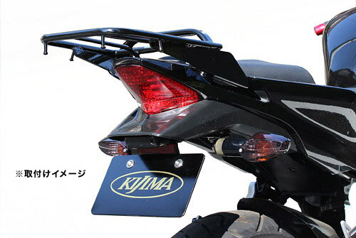 キジマ（KIJIMA） CBR250R 2011Y-2016Y / CBR125R用 フェンダーレスキット スチール製ブラック 315-0371