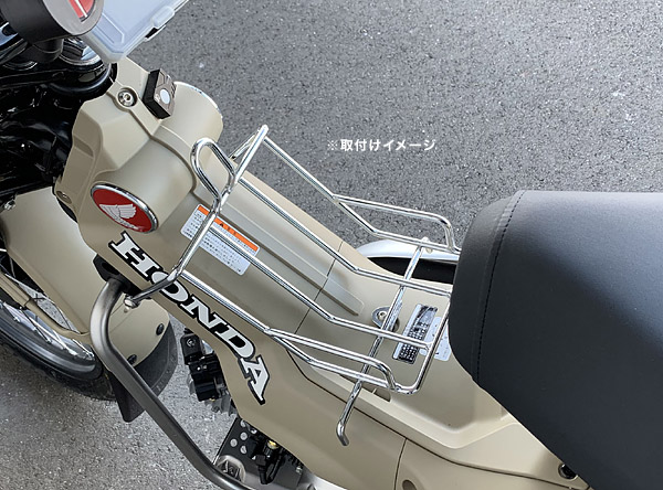 キジマ（KIJIMA） CT125 ハンターカブ JA55/JA65 20y-用 センターキャリア クロームメッキ 210-2758