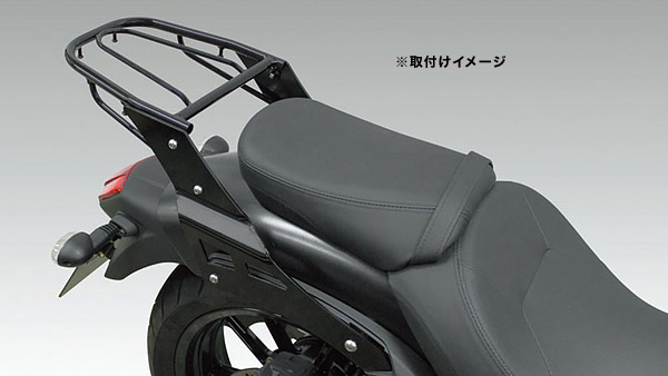 21新発 キジマ Kijima バルカンs Abs用リアキャリア スチール製 最大積載量5kg ブラック 210 231 Fucoa Cl