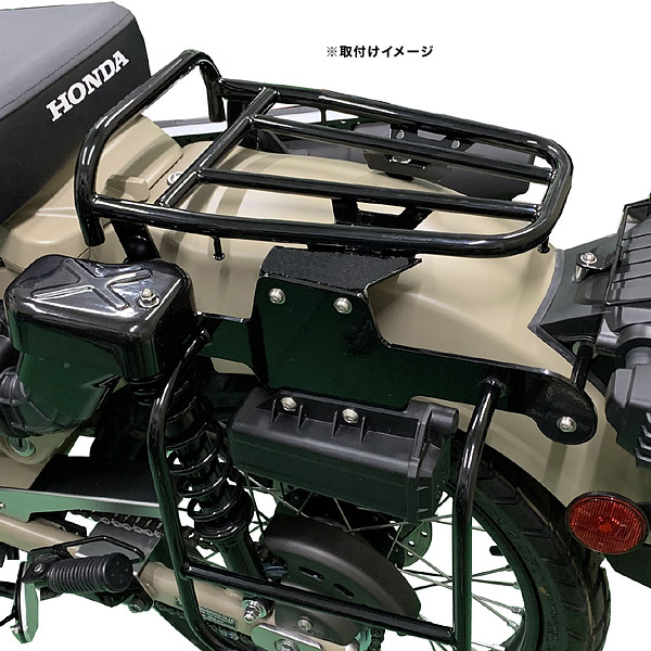 送料込み！】CT125 ハンターカブ 純正キャリア ブラック リアル