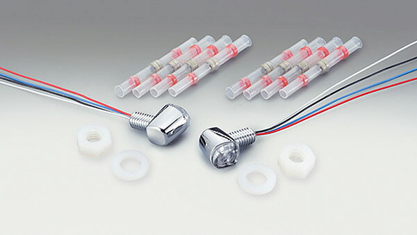 キジマ（KIJIMA） LEDウインカー＆テールランプ Nanoコンビ 12V1.1w(アンバー)/0.2W/0.9W 2個SET 219-5197