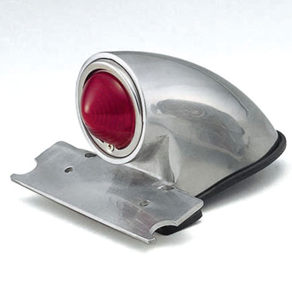 Amazon | キジマ(Kijima) クラシックテールランプ ラウンドL ブラック(12V23/8W) 218-3014 | テールランプ |  車＆バイク