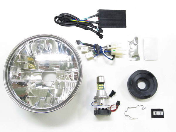 プロテック LBH-H10 CB1100RS[\'17～\'22 2BL-SC65]用 LEDマルチリフレクターヘッドライトkit 3000K 64007-30