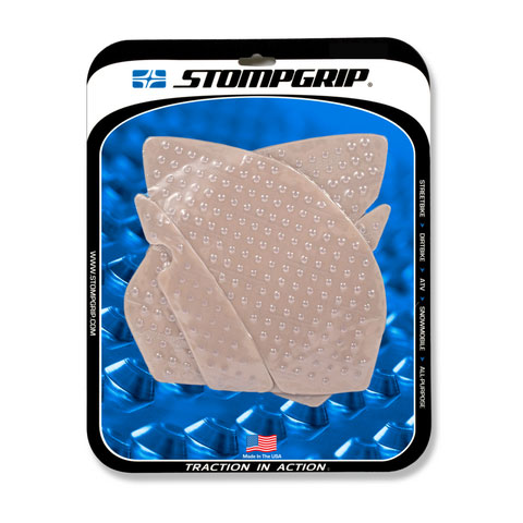 STOMPGRIP トラクションパッドキット カワサキ ZX10R 08-10モデル用[クリアー]55-10-0034C／[ハイブリッド]55-10-0034H／[ブラック]55-10-0034B｜テラネット