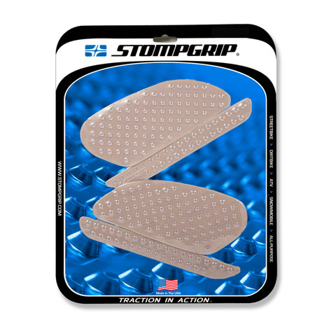 STOMPGRIP トラクションパッドキット カワサキ NINJA H2/H2R 15-23モデル用[クリアー]55-10-0108C／[ハイブリッド]55-10-0108H／[ブラック]55-10-0108B｜テラネット