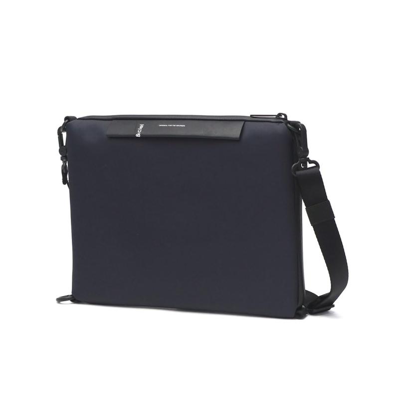 Cote＆Ciel(厚地の外套＆シエル) Inn M Sleek Blue はたご屋 ショルダーバッグ クロスボディバッグ スリングバッグ iPad Pro 11相応う