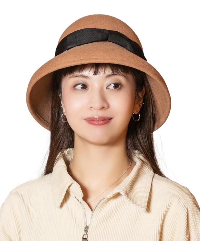 [カシラ] 余分の物のかぶり笠 デイリー 心地好い キレイめ ガーリー 秋冬 分かりやすい シュロの葉 大きさ自然調整付き添い人 ONM01917 レディース