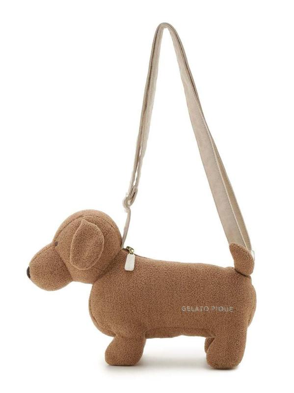 [ジェラート ピケ] KIDSエアモコDOGショルダーバッグ