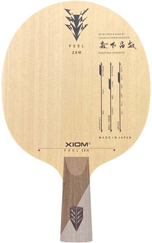 エクシオン(XIOM) ピンポン 櫂 フィールZX III CP 中国式書き込み保持者(CP) J.T.T.A(日本ピンポン連合) 21707