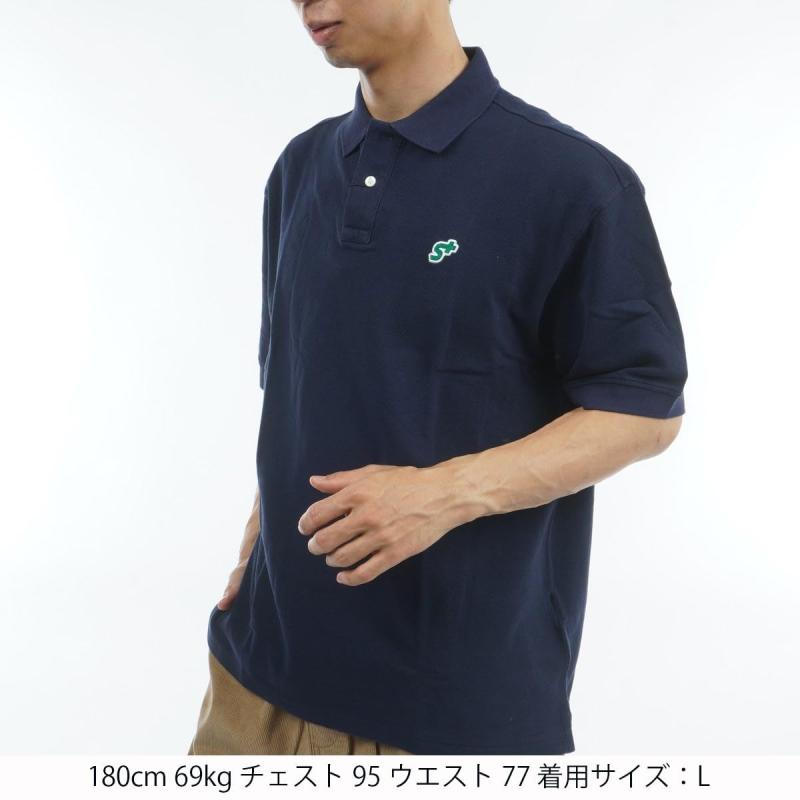 [エス 足し加える] ゴルフ 半袖 スポーツシャツ (ブランド名ロゴタイプ) / メンズ / 072-3160001