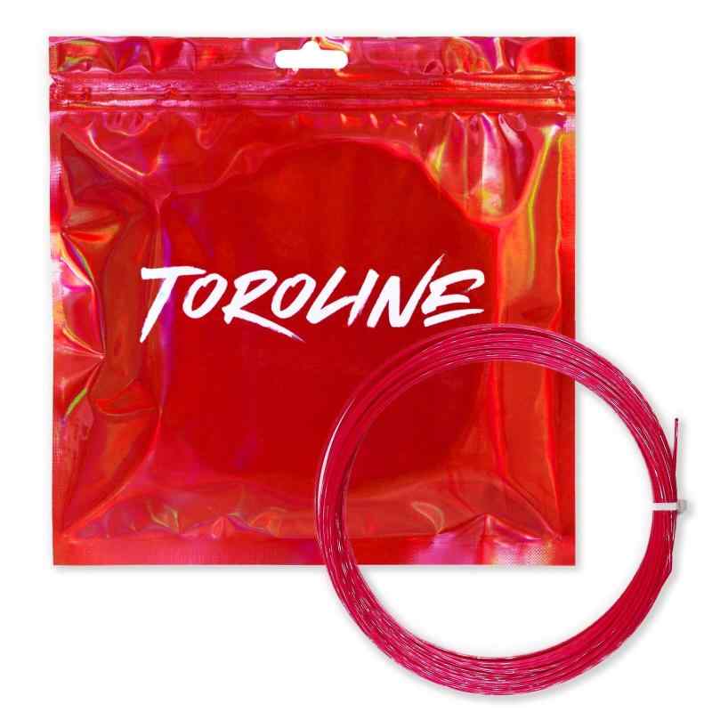 TOROLINE トロ生産ライン Wasabi Red 山葵 赤 庭球 より糸 ガット ポリ