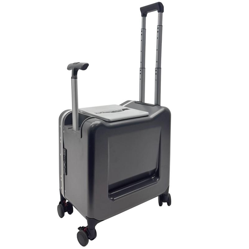 [ChicCarry] 赤ちゃんが乗れる持ちはこび入れもの 機内持ち込み 赤ちゃんが乗れる 赤ちゃん用持ちはこび入れもの 赤ちゃん用 360度回転させる ダブルキャスター 耐衝撃 キッズキャリー 乗れる キャリーバッグ TSAローク積み上げる 旅