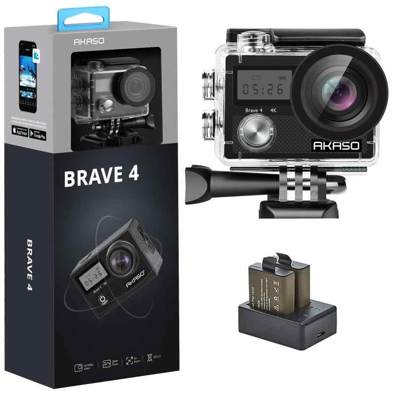 AKASO Brave4 動き写真機4K30FPS 20MP