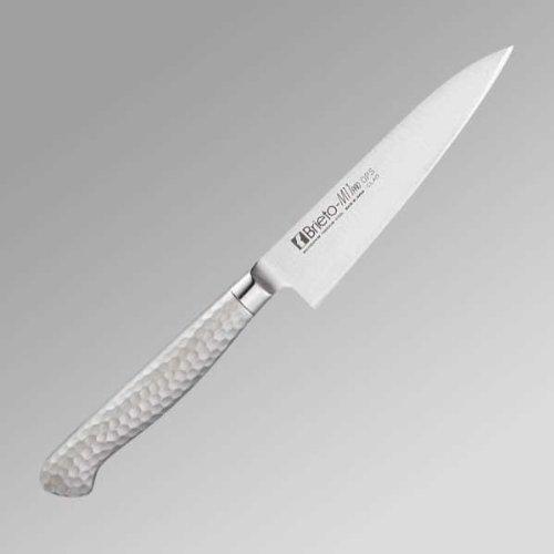 片岡製造所 牛刀まかない方 しろがね色 300粍 日本製 Brieto-M11pro D.P.S CLAD モリブデン・バナジウム鋼 割込