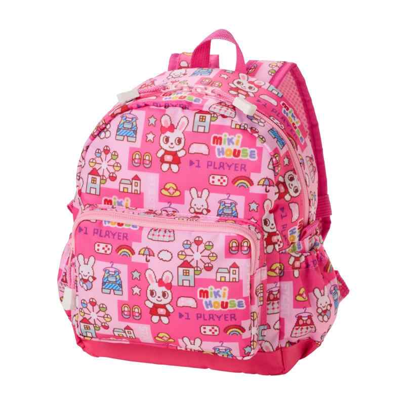 [ミキハウス] リュック リュックサック バッグ かばん くま うさぎ 男の子 女の子 ベビー キッズ 子供服 通園 10-8243-794｜テラスストア