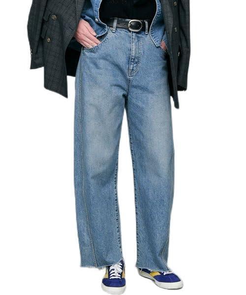 [JOHNBULL（ジョンブル）] デニム カーブデニムパンツ レディース