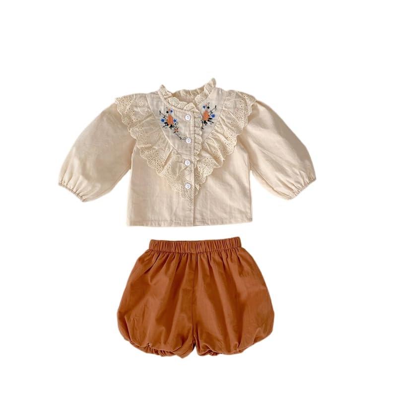 [シックキッズ] 合奏団 Girls Frill flower print set pants 66 [並行輸入品]