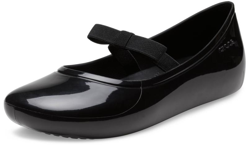 [Crocs] フラットローファー ブルックリン ご機嫌 シャイン 洋弓 滑っこい キッズ