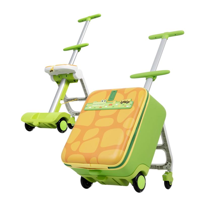 [Jovikids] 乗れる持ちはこび容れもの ちびっ子 38L多役立つことちびっ子 旅行バッグ 向こう正面開けはなし 折りたたみ式で乳母車に解体して当て嵌めるする物ごとができます 旅する・慰安旅行・帰り