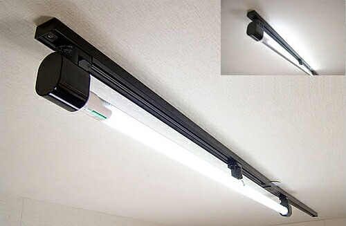 [即日さし出し] KRS-1A-BK-SET-N カメダデンキ カメダレールソケットS 昼白いことLED照明ランプ書き割り 導線配管用LED軍事基地ともし火1灯印字機 [LED昼白いこと][黒いこと]  相応う