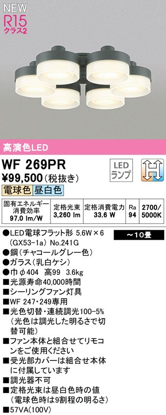 オーデリック オーデリック オーデリック R15クラス2 高演色LED
