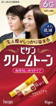 ビゲン 皮膚軟化剤音の高低 6G(気どらずにな赤銅色) ×12個