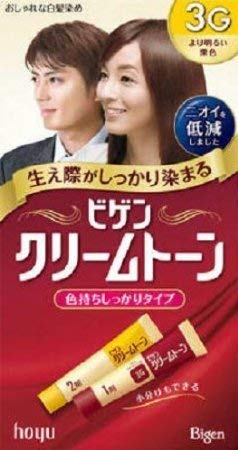 ビゲン 皮膚軟化剤音の高低 3G(より末たのもしい栗色) ×12個