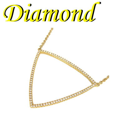 ◆ K18 ピンクゴールド デザイン ペンダント＆ネックレス ダイヤモンド 0.17ct(1-2208-02013 KDI )