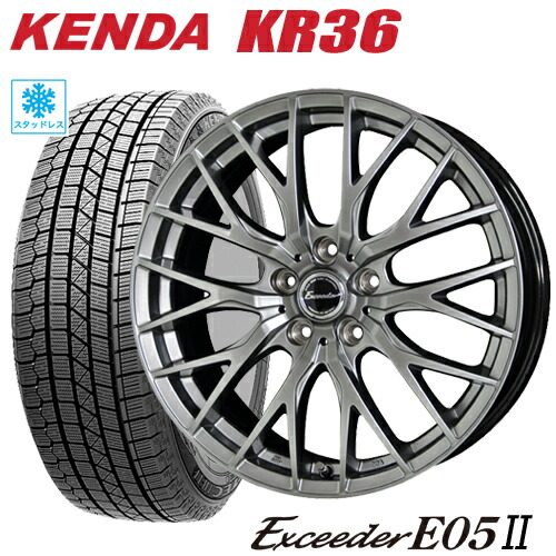 スタッドレスKR36 225/65R17,アルミヴァーレン17インチ4本セット スタッドレスKR36 225/65R17,アルミヴァーレン17インチ4本セット