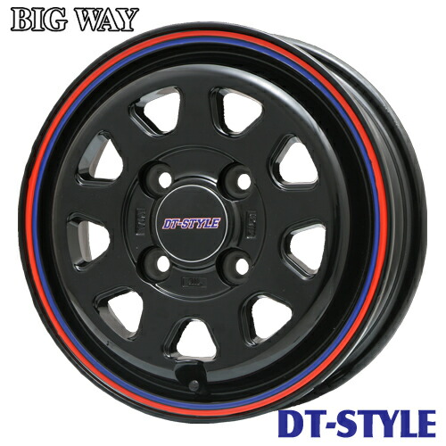 アルミホイール Bigway Dt Style Dtスタイル 4 0 13 4 100 軽自動車 軽トラ 軽バン 1本価格 Psicologosancora Es