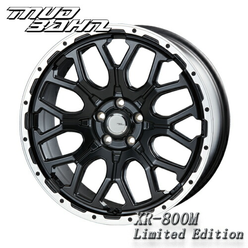 ラジエント　6本　超×超希少エミリットバハマ7本セット！人気23万円 楽天市場】アルミホイール INTER MILANO MUD BAHN XR-800M Limited