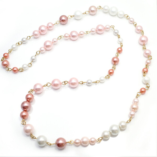 薔薇色ネックレス ネックレス 【ROSAMIRUS [ ロサミルス ] 】 天然石 アクセサリー/作家/ハンドメイド