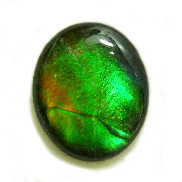 アンモライト(Ammolite) 1点限定 トリプレットルース 約10x12mm 2.989ct 裸石 ルース アンモナイト