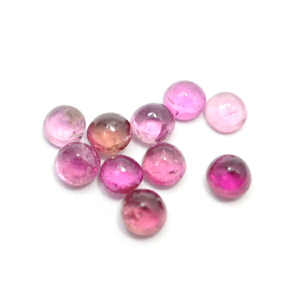楽天市場】ピンクトルマリン 【ラウンドカボション】 約2.5mm