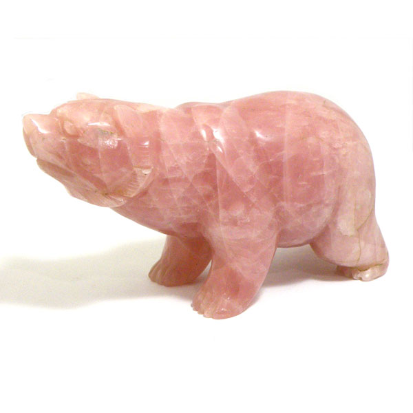 楽天市場】天然石 フローライト 彫刻 熊 くま ベアー カービング