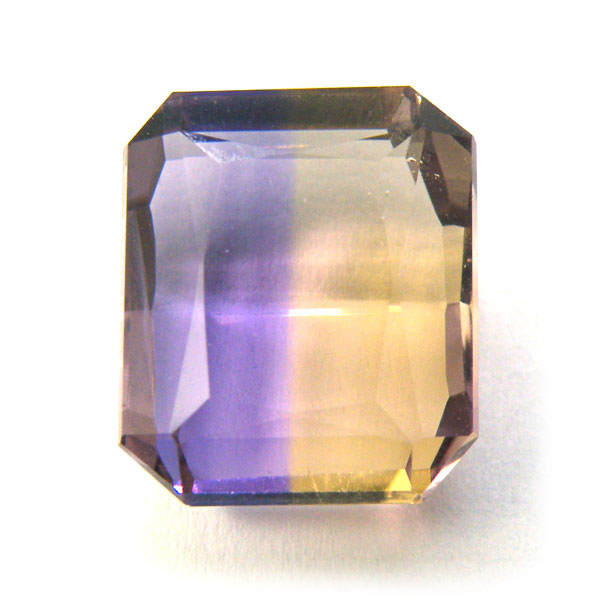 アメトリン オクタゴンカット 【1点もの ルース】 約10.3x12.2x6.1mm 6.45ct 天然石